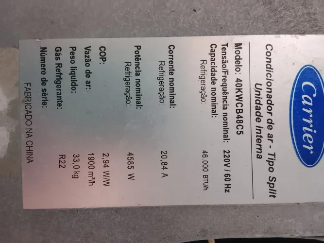 Vendo ar condicionado