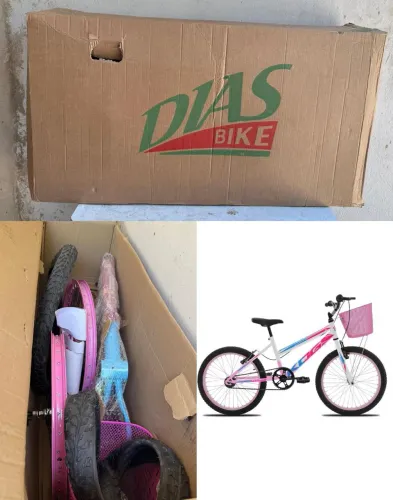 Bicicleta aro 20 feminina