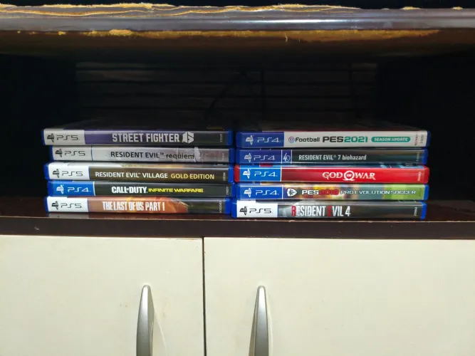 Kit jogos de ps4 e ps5