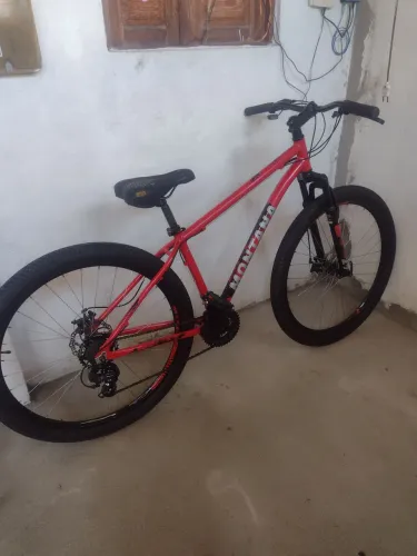 Bike aro 29 Caloi de alumínio com nota