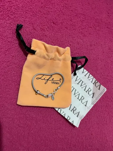 Pulseira de berloques, LIFE BY VIVARA (fecho infinito