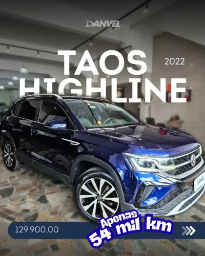 Volkswagen Taos Highline 1.4 250 TSI Flex AUT 2022