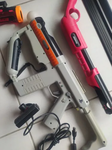 Ps Move + Ps câmera+ sharpshooter