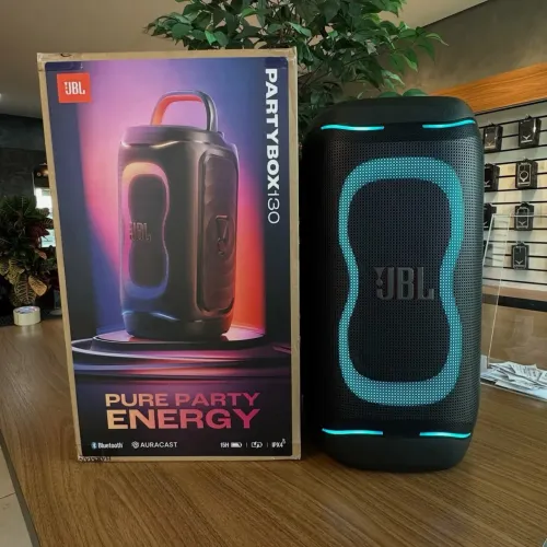 JBL PartyBox 130 200W RMS Bluetooth IPX4 Auracast 15h