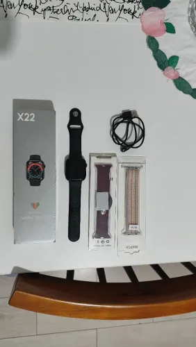 Relógio Digital Smartwatch X22 44mm Preto