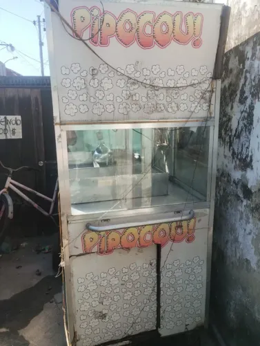 Vendo carrinho de pipoca/ aceito negociação
