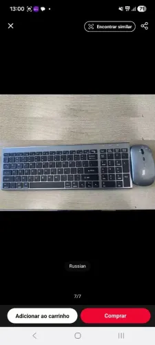 Teclado sem fio