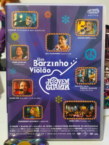 DVD Um Barzinho e um Violão Jovem Guarda