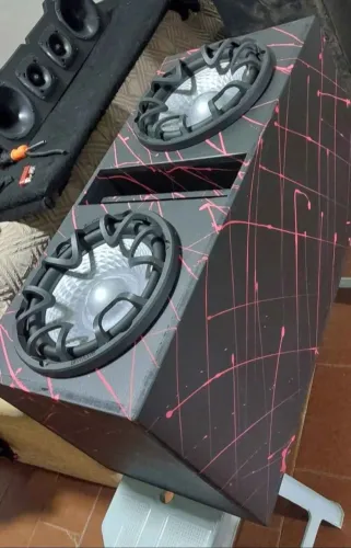 Caixa projetada 2 Sub's Bravox  UXP 12"