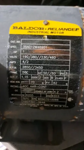 Motor Balder Reliance