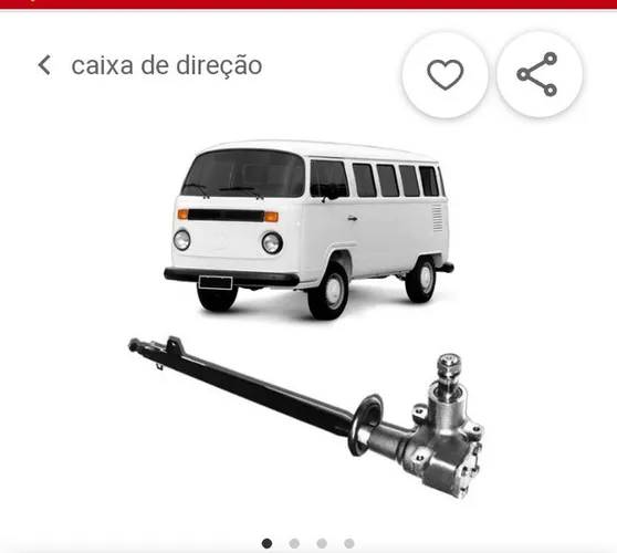 Caixa de direção Kombi / reparamos 