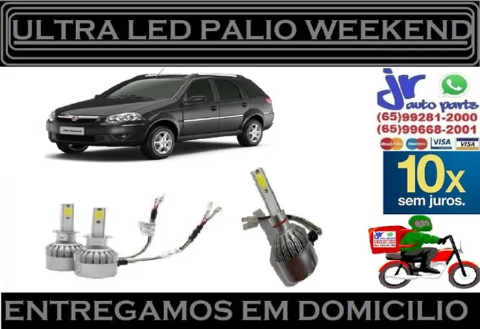 Lampada Ultra LED (Alta)Palio Wekeend  6000K 12V 24V