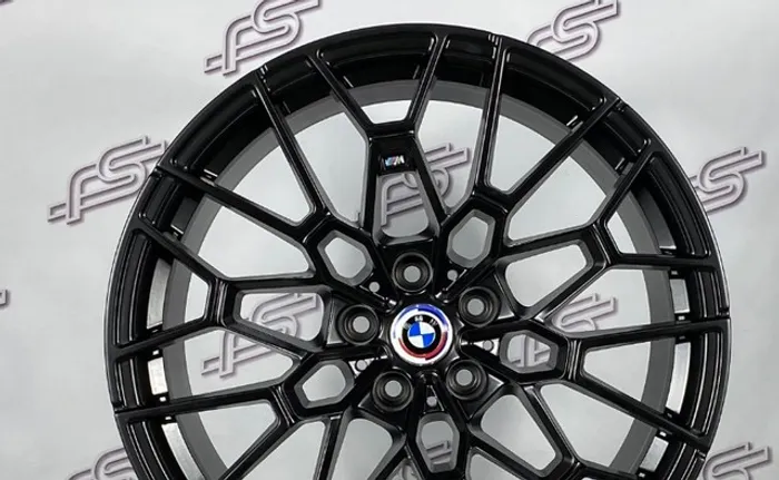 Jogo De Roda Forged M3 50 Anos Preto Semi-Brilho 5x112 - 19x10 e 20x11