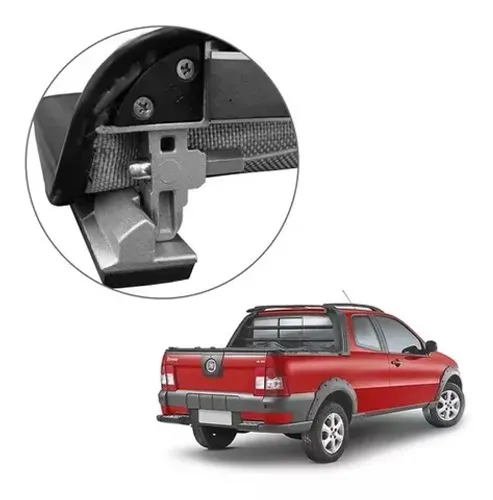 Capota Marítima Fiat Strada CD 13 c/ Step c/ Gancho - FF149
