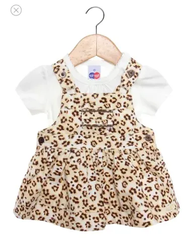 Jardineira infantil marca TIP TOP 