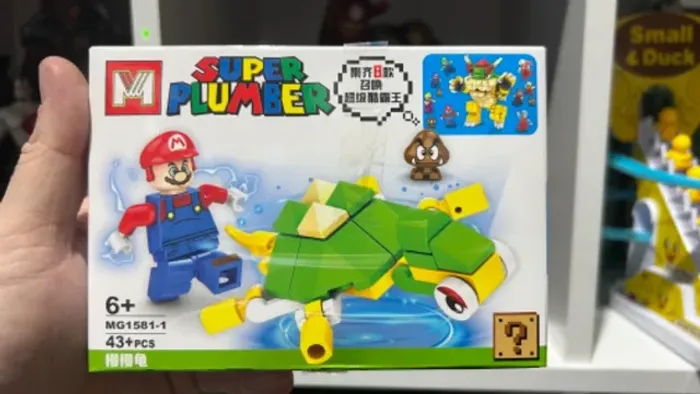 Kit de montar super Mario bros valor unidade