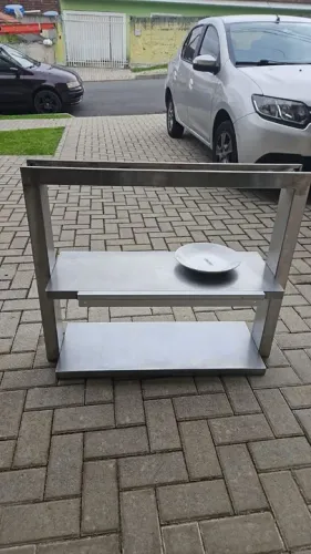 Prateleira de Aço Inox para Comércio