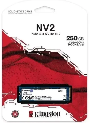 Ssd 250gb Nvme Kingston Kingston novo lacrado