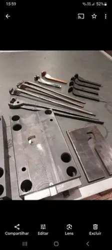 Forjar Torquês projeto e Construção. 