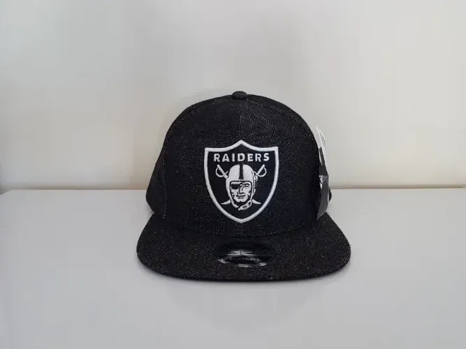 Boné New Era Aba Reta Jeans NFL Raiders Original