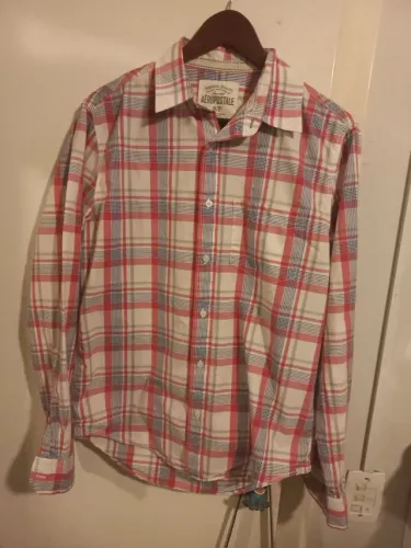 Camisa xadrez aeropostale P