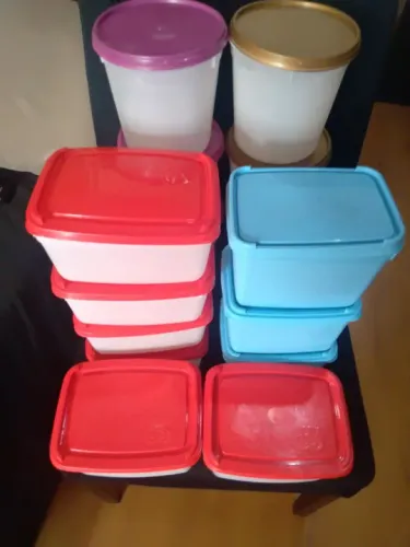 PROMOÇÃO, POTES DE SORVETE VAZIOS 