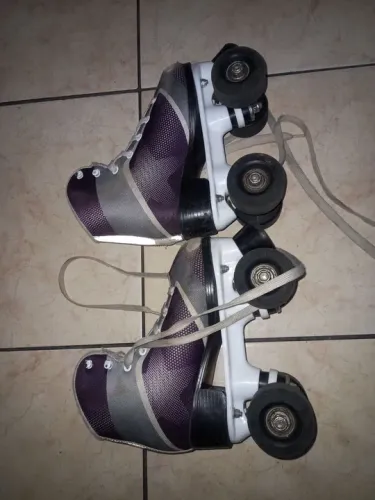 Patins Roller Quad tamanho 35 usado