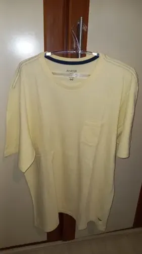Camiseta de malha amarela GG Aviator