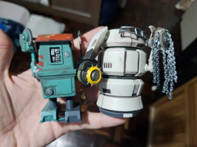 Solo Wind-Up Fight Droids - Disney Store exclusive - Black Series SH