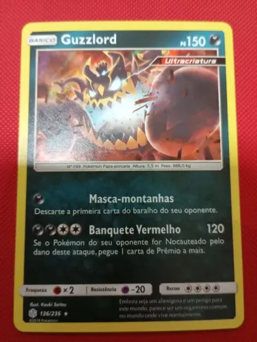 Guzzlord - Carta Pokémon - Ultracriatura