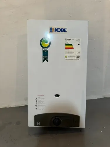 Aquecedor de água a gás kobe 14 litros 