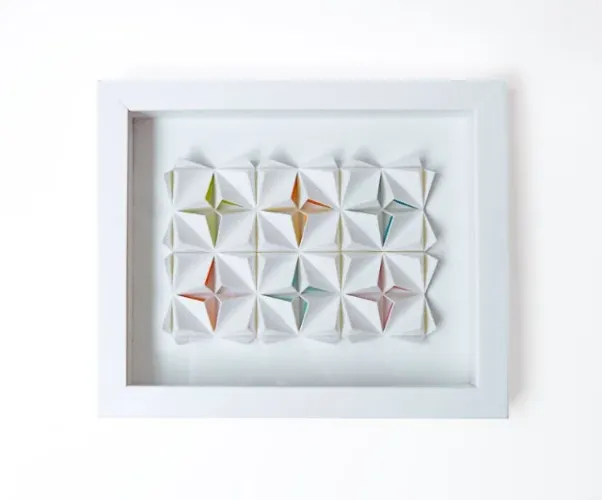 Quadro Geométrico Bloom | Ateliê Strate