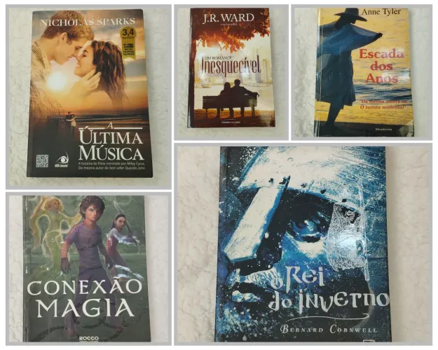 Kit 5 livros promoção
