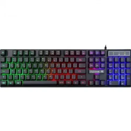 Teclado Gamer Fortrek Blackfire New, Led Rainbow, Teclas Multimídia, Preto - 75857