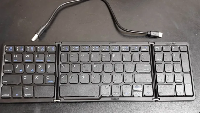 Teclado número sem fio para celulares ou tablets. Nunca usado. Testado.