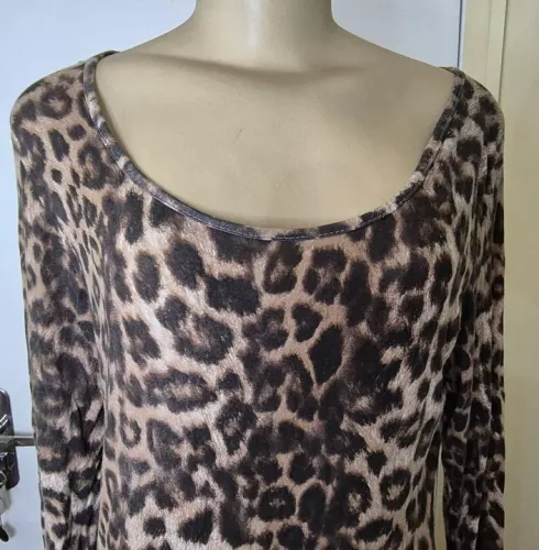 Vestidos estampa onça