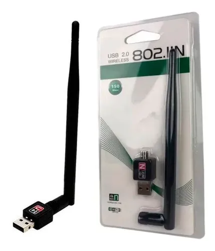 Adaptador Wireless USB WiFi Lan Antena 802.1 900mbps PC Notebook   wpp:43. *