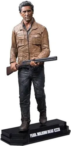 Boneco travis the walking dead caixa pouco danificada