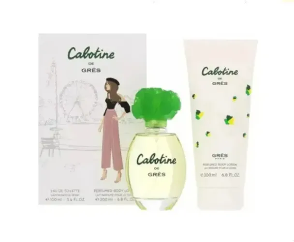 Kit Perfume Feminino Cabotine100ml+Loção200ml