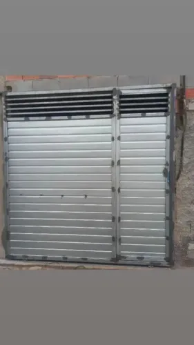 Portão galvanizado 2.10x2.40