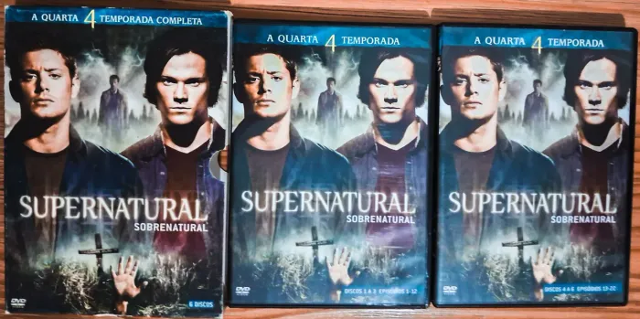 Sobrenatural (Supernatural) Temporada 4 DVD