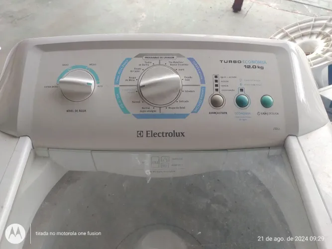 LAVADORA ELECTROLUX LTE12 220V