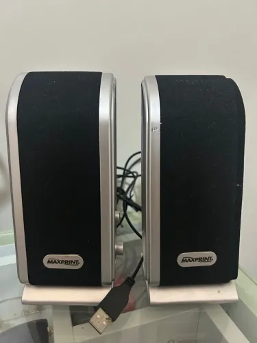 Caixas de Som MAXPRINT USB