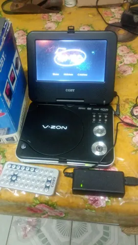 Portable dvd player tela 7