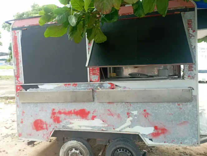 Trailer/Carrinho comercial para lanches