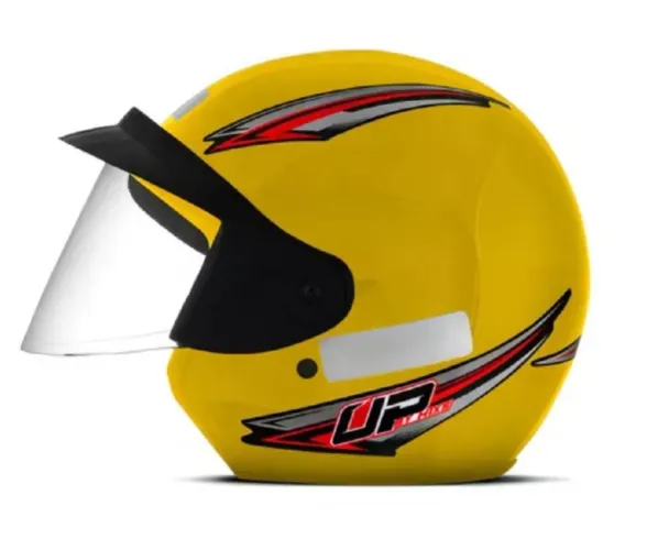 Capacete aberto Amarelo Pro Tork Mixs Up 56 Proteção e Estilo