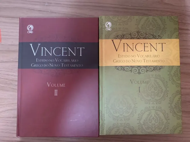 vincent estudo no vocabulário grego do novo testamento