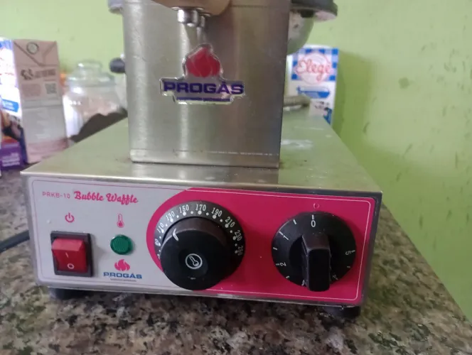 Crepeira waffer pro gás