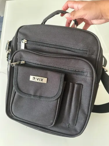 Bolsa de lona preta