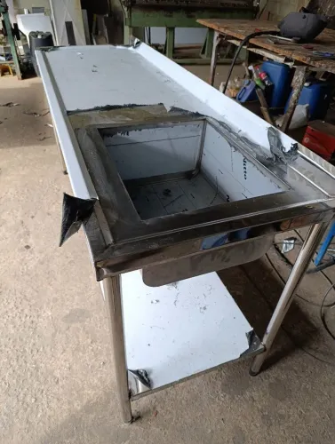 Pia em aço inox NOVA